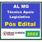 AL MG - Técnico de Apoio Legislativo - Pós Edital (G 2022) Assembleia Legislativa de Minas Gerais